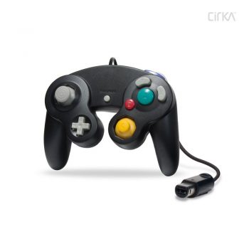 Cirka Black Wired Controller for Gamecube/Wii