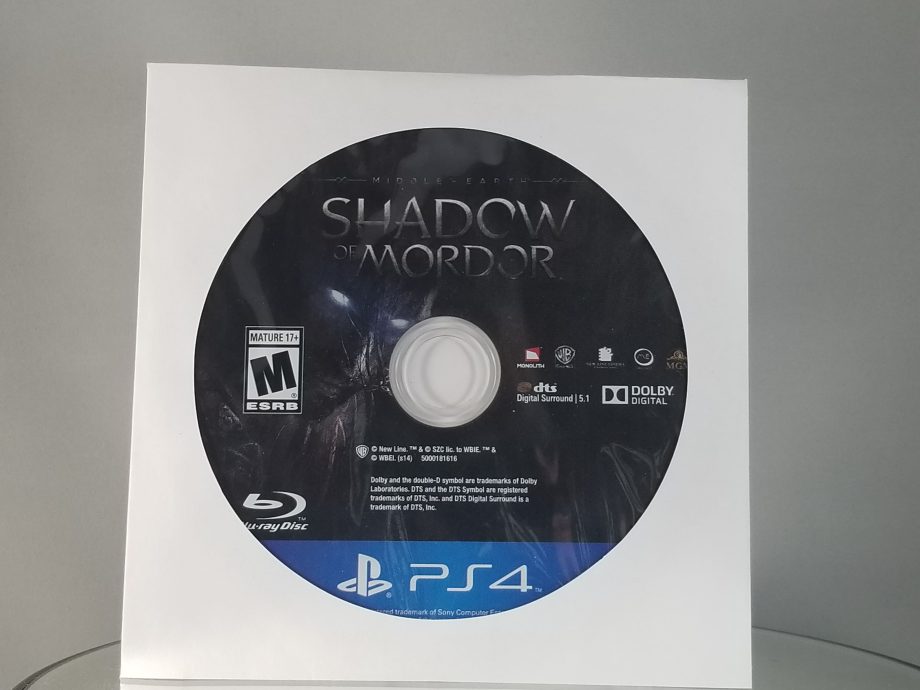Shadow Of Mordor Disc