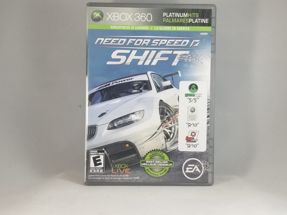 Need For Speed Shift Platinum Hits