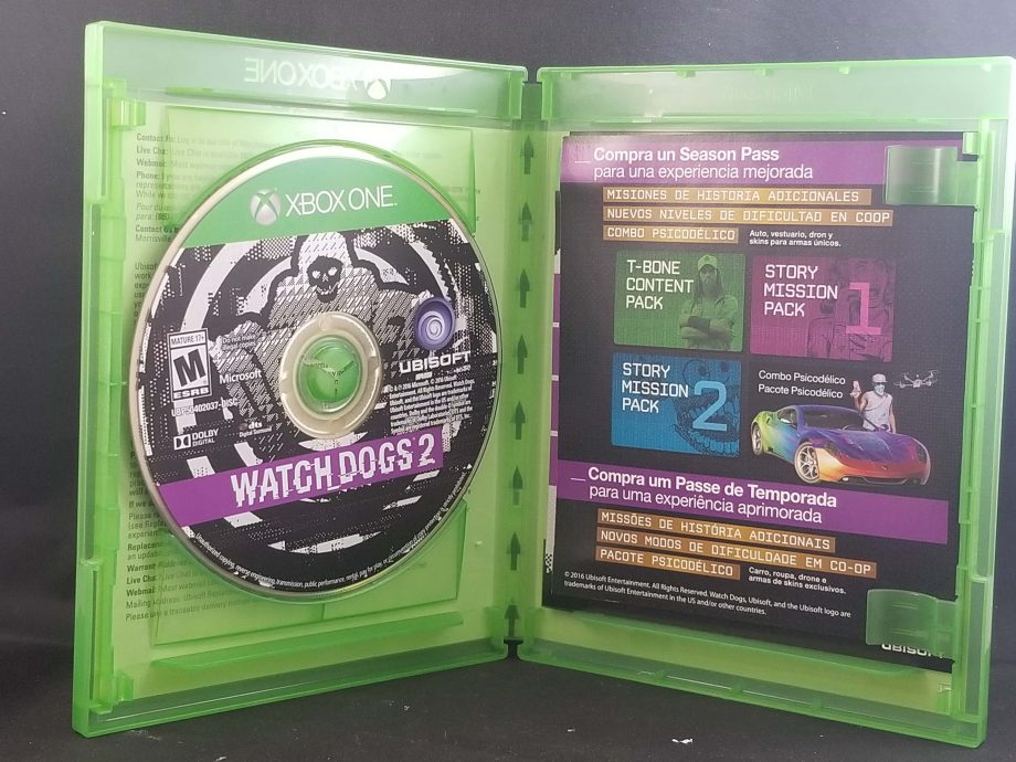 Watch Dogs 2 Disc