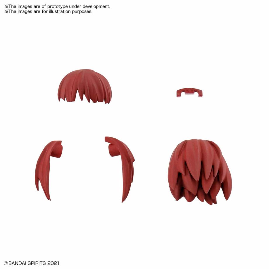 30 Minutes Sisters Option Hair Style Parts Volume 1 Set 3 Red 2