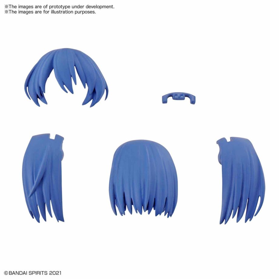 30 Minutes Sisters Option Hair Style Parts Volume 2 Set 4 Blue 2