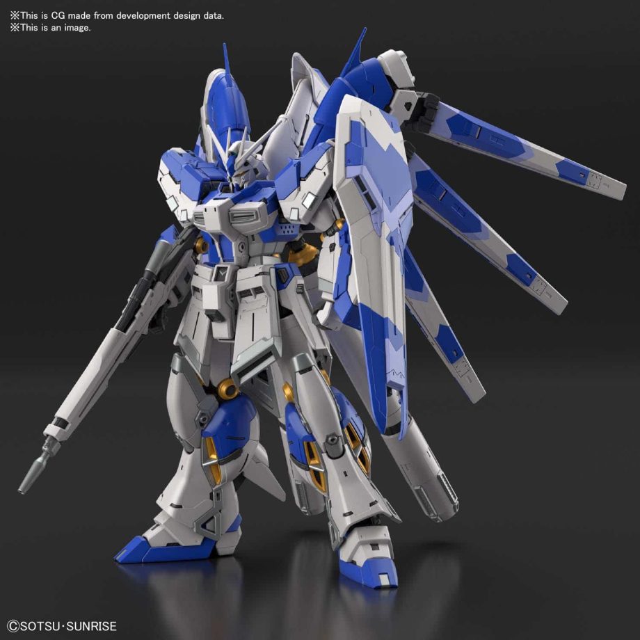 1/144 Real Grade Hi-Nu Gundam Pose 3