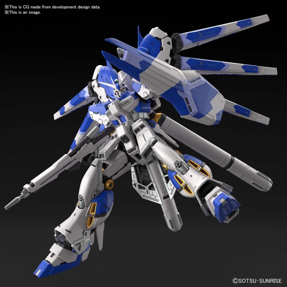 1/144 Real Grade Hi-Nu Gundam Pose 7
