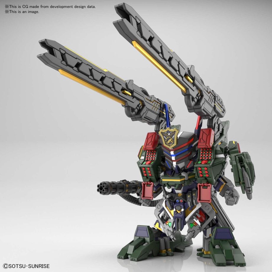 Sergeant Verde Buster Gundam DX Set Pose 6