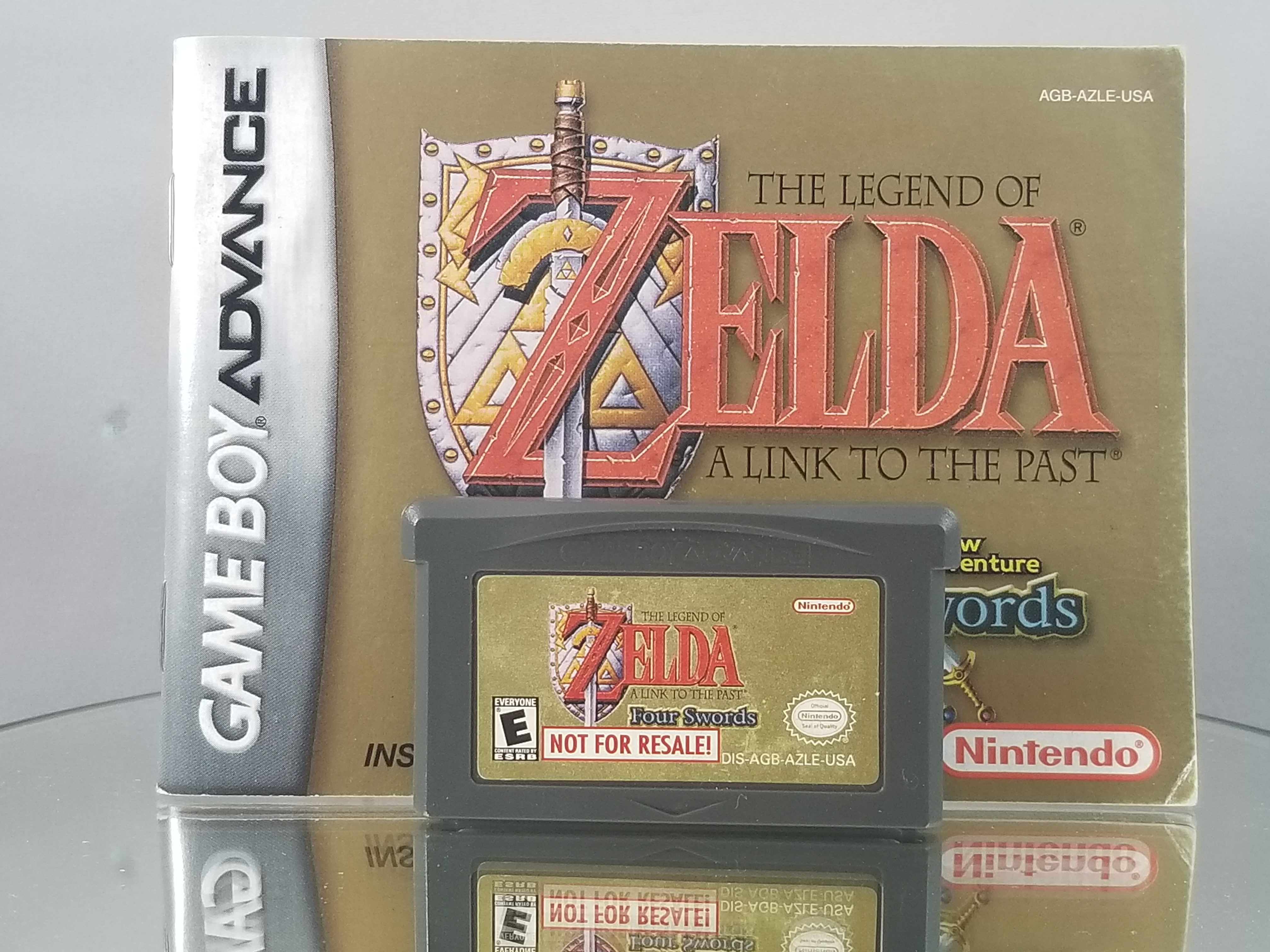 GBA the Legend of Zelda a Link to the Past Four Swords 