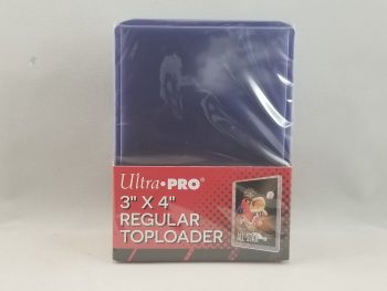 Ultra Pro Regular Top Loader 3 x 4 Front