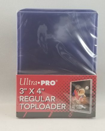 Ultra Pro Regular Top Loader 3 x 4 Front