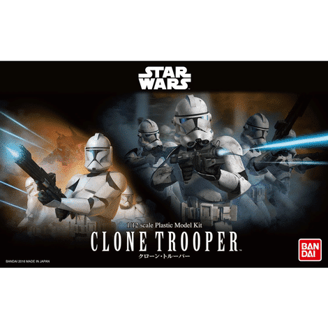 1/12 Clone Trooper Model Kit Box