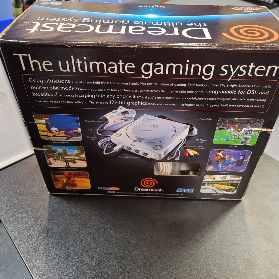 Sega Dreamcast System in Box