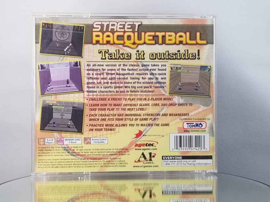 Street Racquetball Back