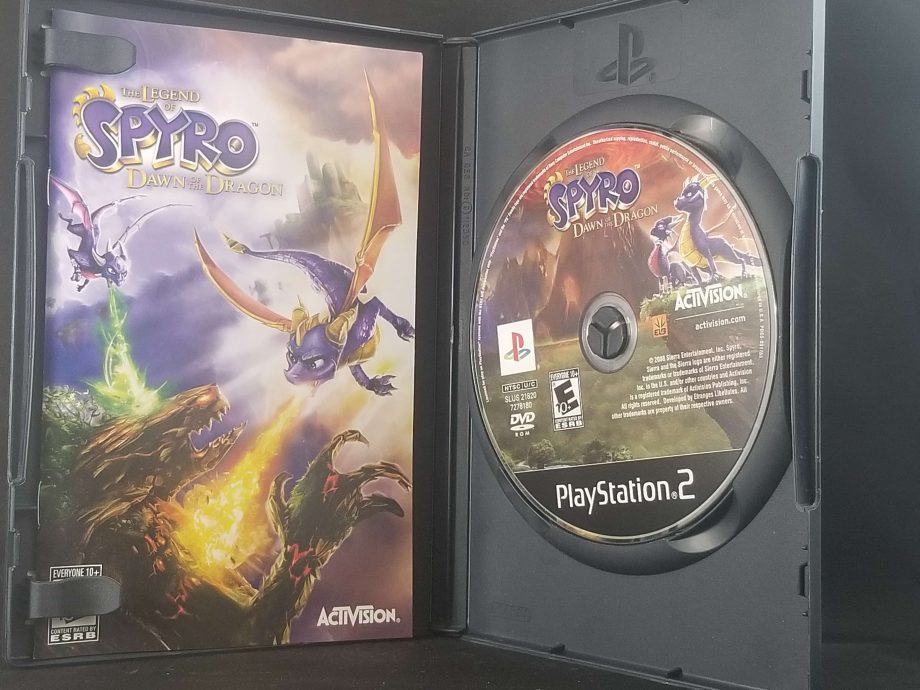 Legend Of Spyro Dawn Of The Dragon Disc