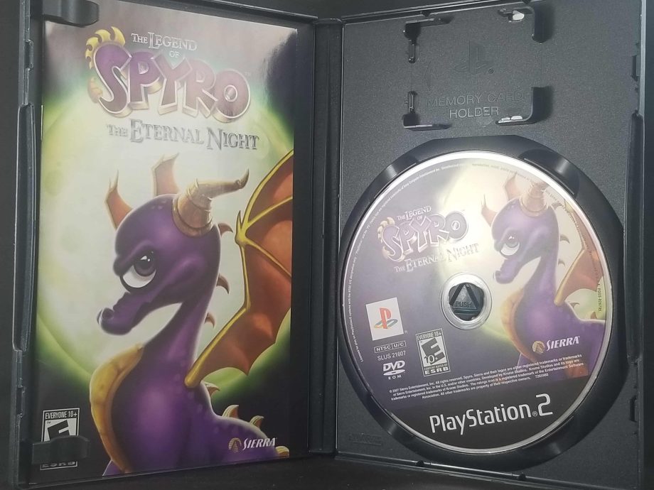 Legend Of Spyro The Eternal Night DIsc