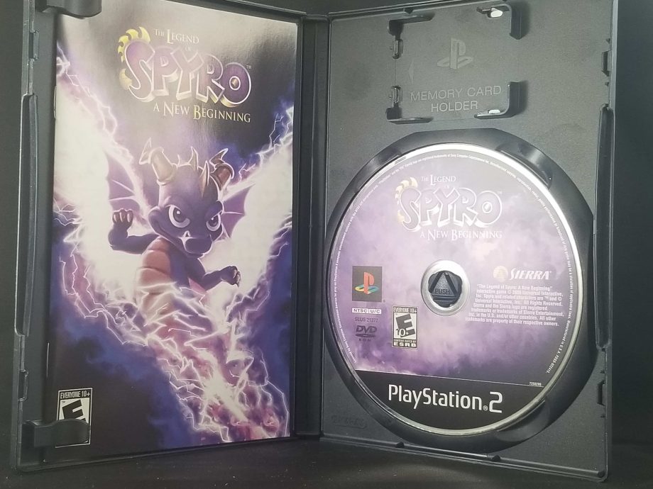 Legend Of Spyro A New Beginning Disc