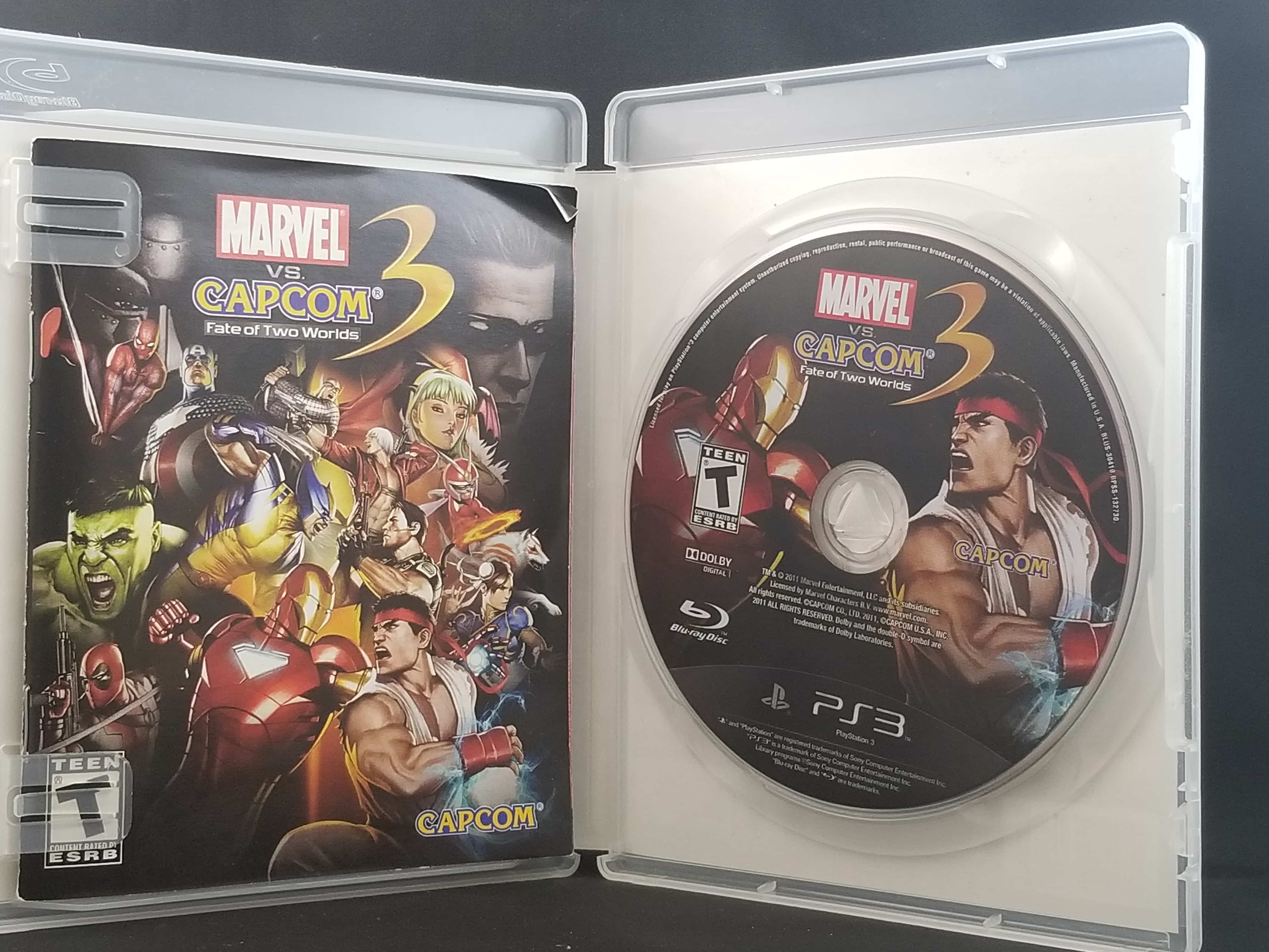 Jogo Marvel Vs. Capcom 3: Fate of Two Worlds - PS3 - MeuGameUsado