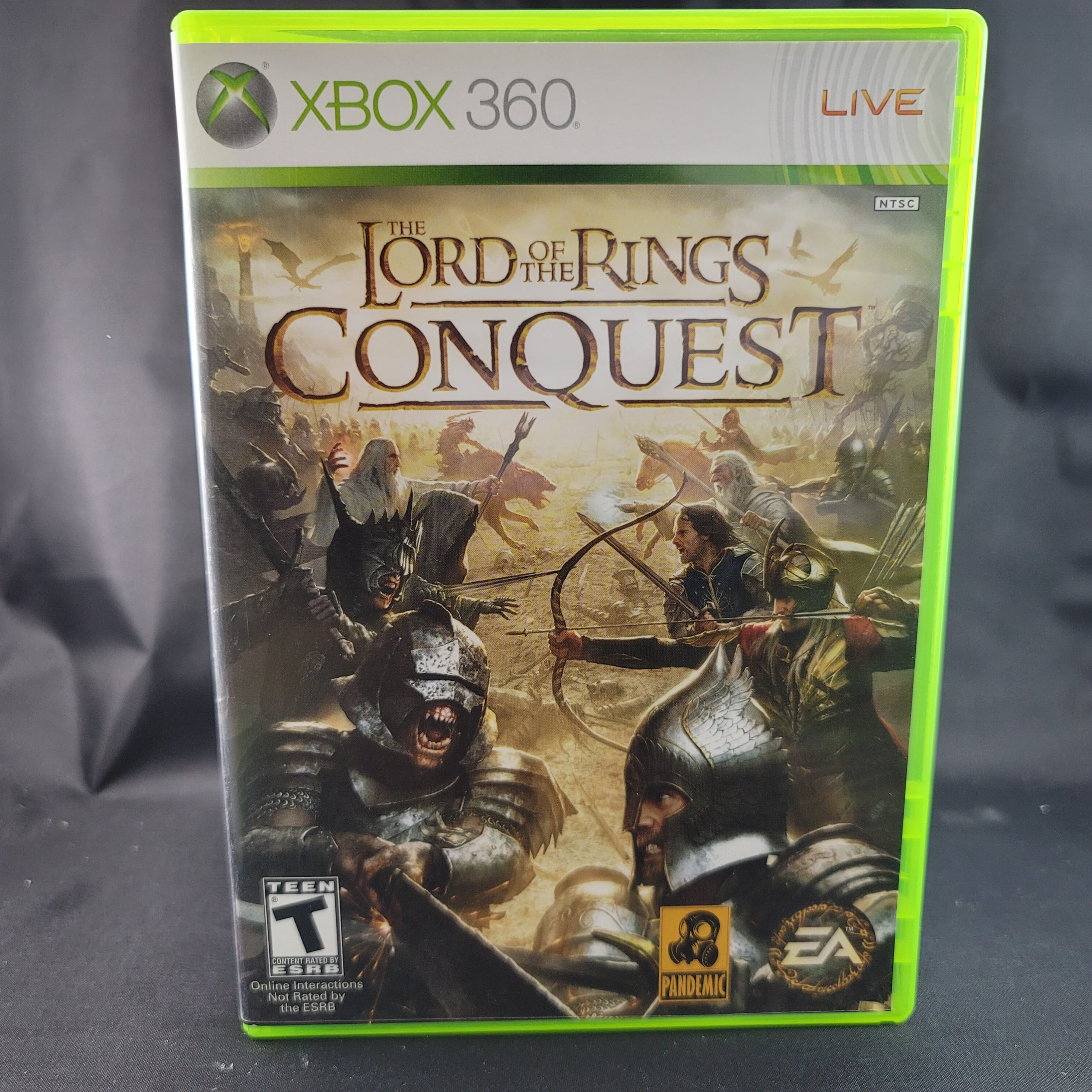 TESTED XBox 360 games Lord of the Rings War of the North Conquest COD -  video gaming - by owner - electronics media