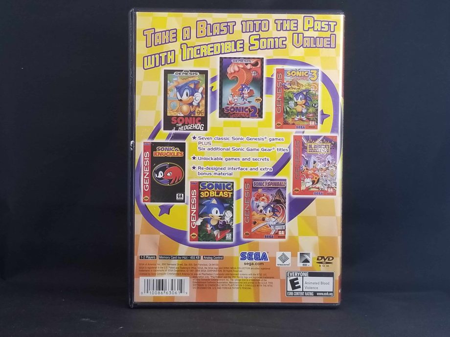 Sonic Mega Collection Plus Back