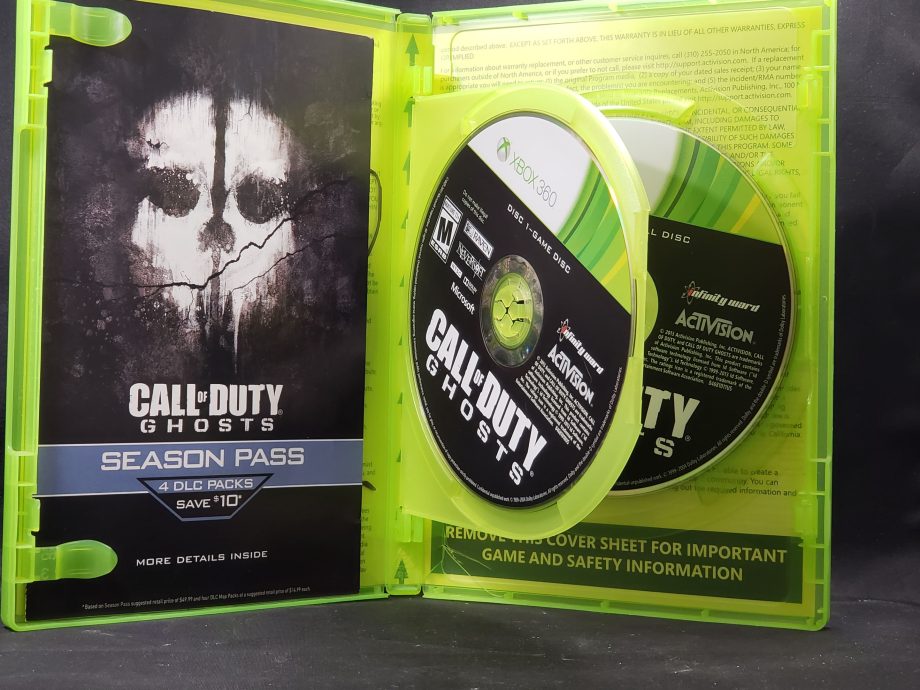 Call Of Duty Ghosts Disc