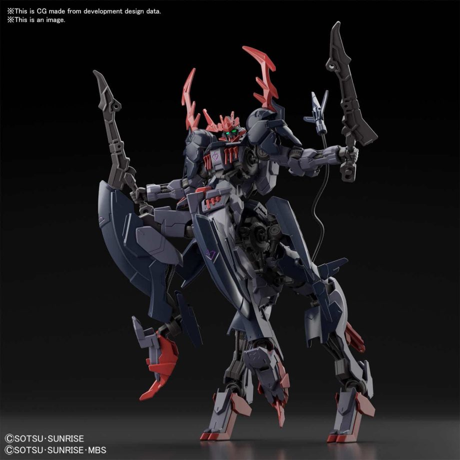 High Grade Gundam Barbataurus Pose 5