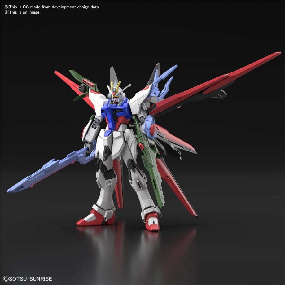 High Grade Gundam Perfect Strike Freedom Pose 1