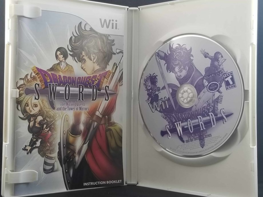 Dragon Quest Swords The Masked Queen And The Tower Of Mirrors Disc