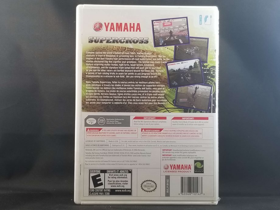Yamaha Supercross Back