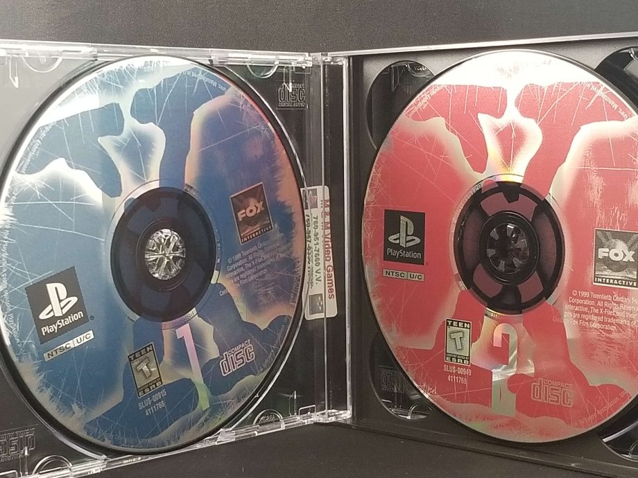 X-Files The Game Disc 1 And 2