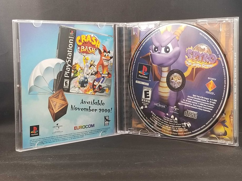 Spyro Year Of The Dragon Disc