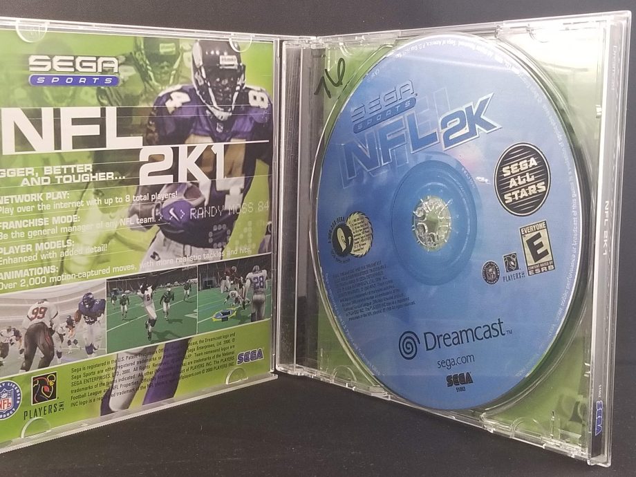NFL 2K1 Disc