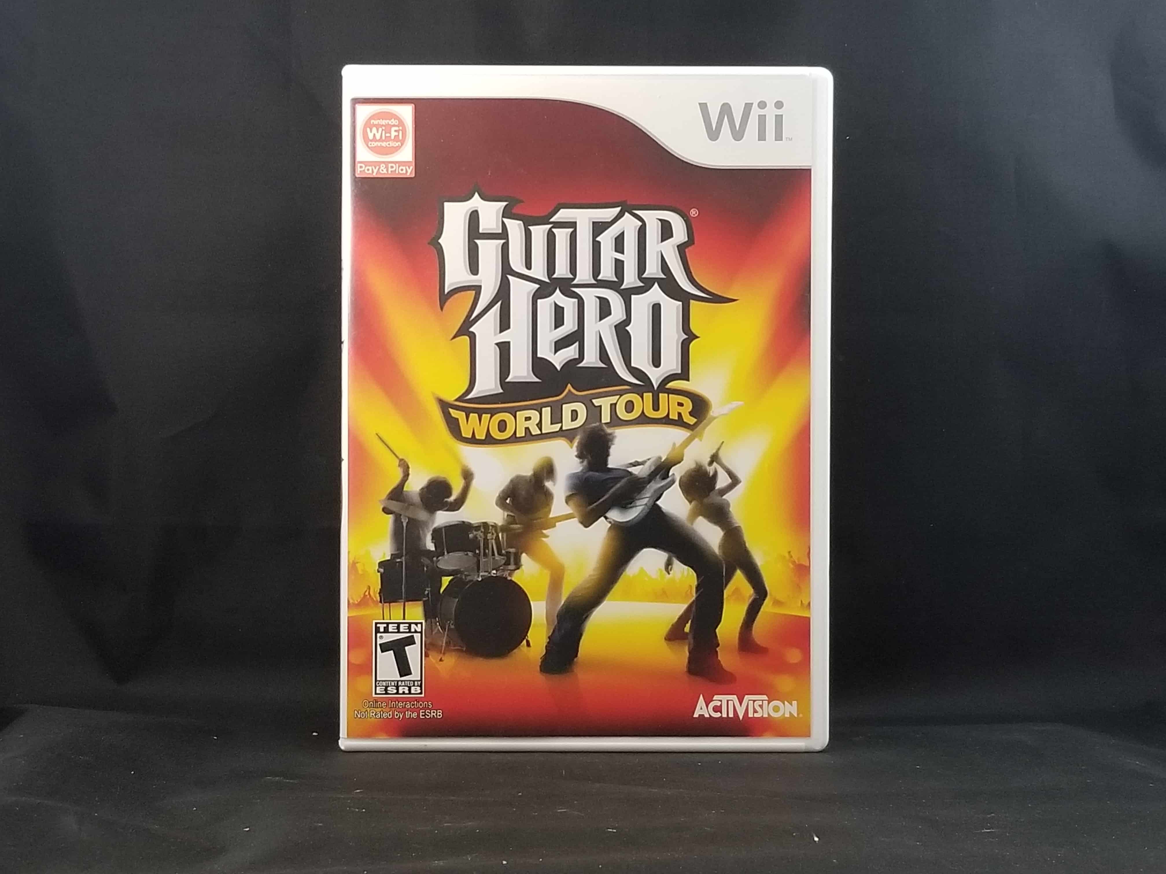 guitar hero world tour wii game id