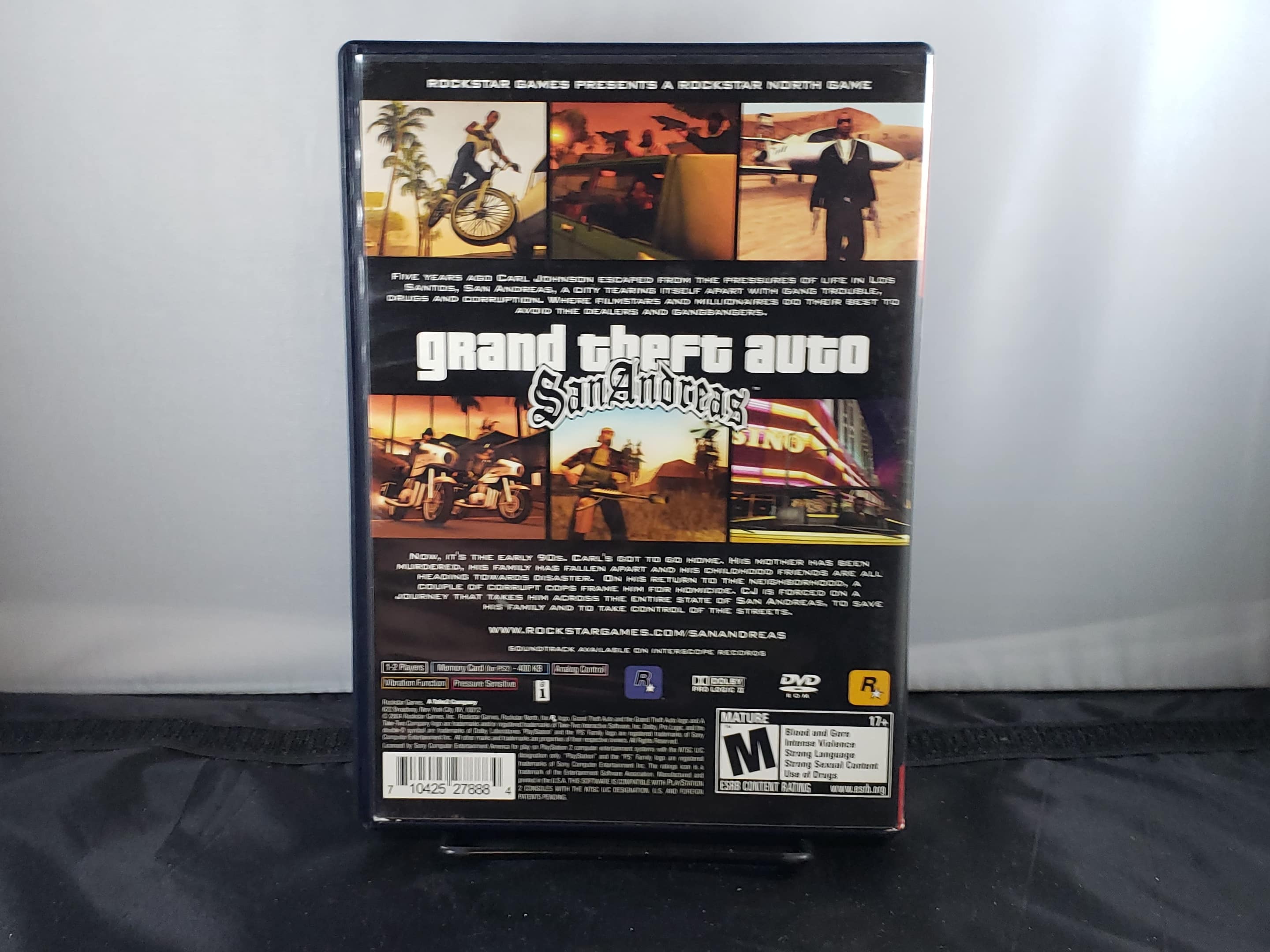 Preços baixos em Grand Theft Auto: San Andreas Sony PS2 Video