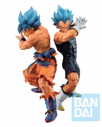 Dragon Ball Ichibansho VS Omnibus Super Super Sayian Blue Goku & Vegeta Pose 1