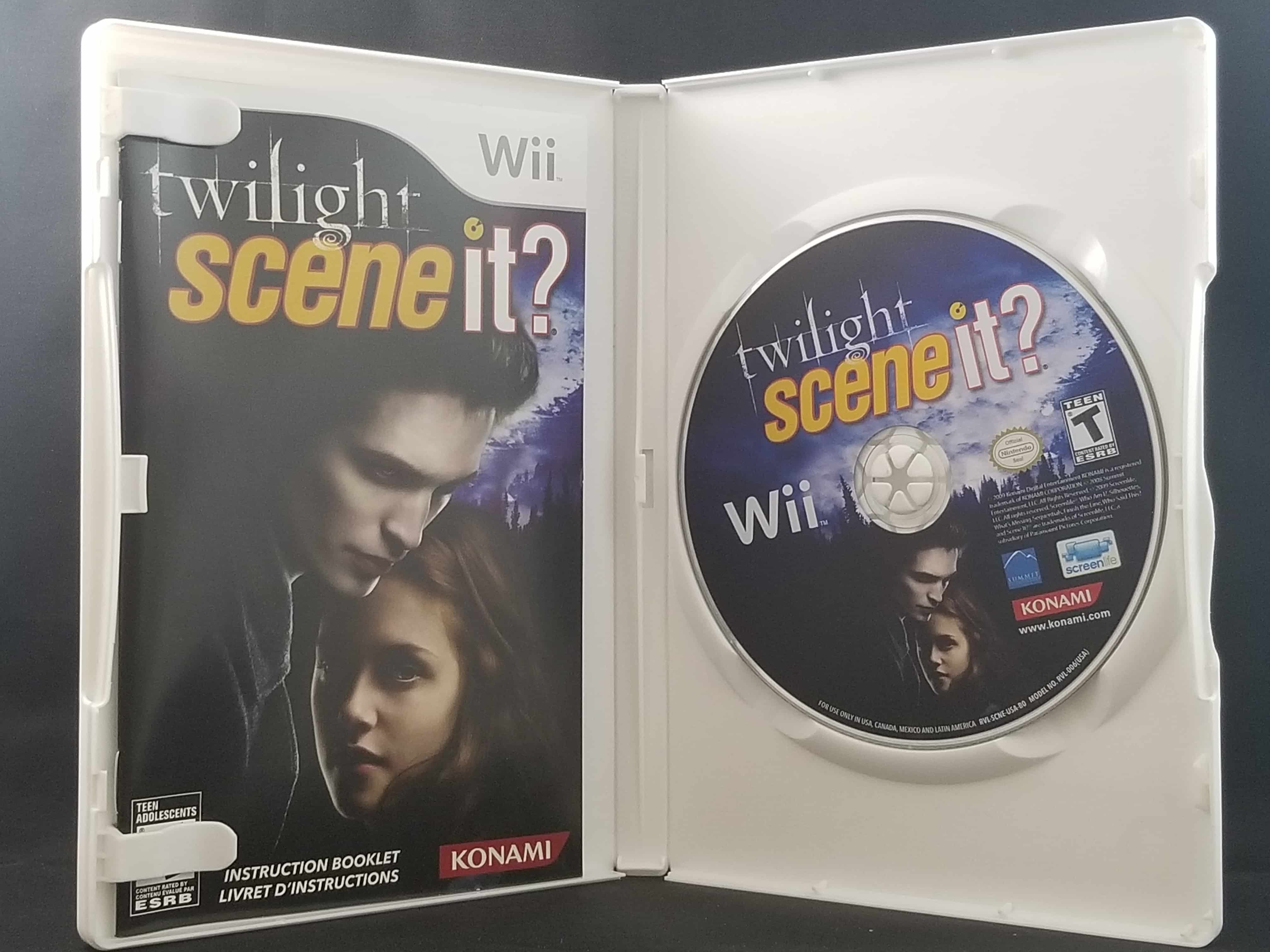 wenselijk herten verticaal Geek-Is-Us - Scene It Twilight | Nintendo Wii