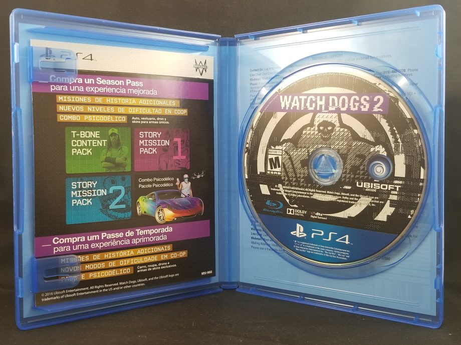 Watch Dogs 2 Disc