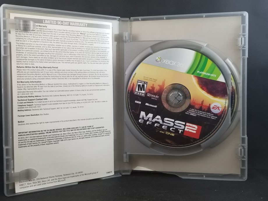 Mass Effect 2 Disc 1