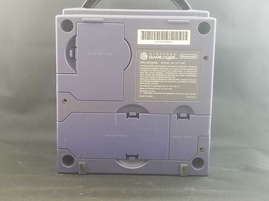 Nintendo GameCube System Bottom