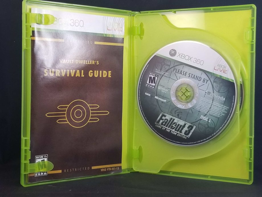 Fallout 3 Game Of The Year Edition Disc 1