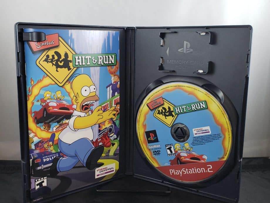The Simpsons Hit And Run Disc