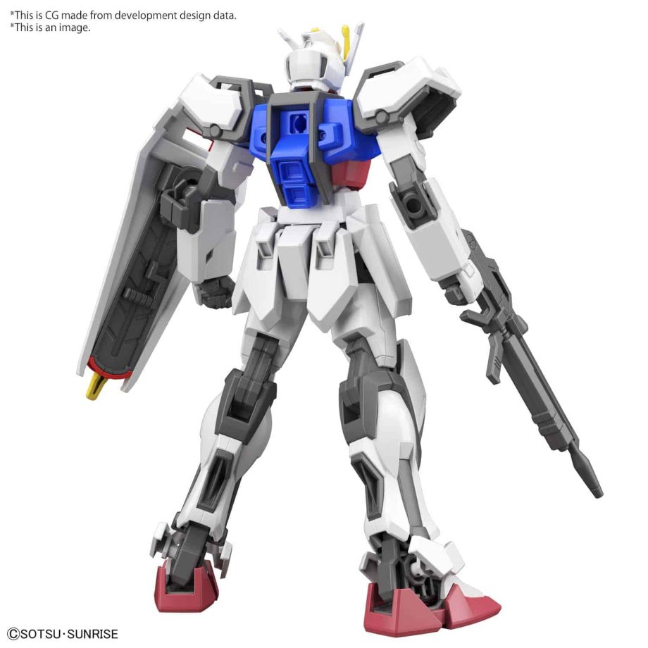 Entry Grade 1/144 Strike Gundam Pose 2