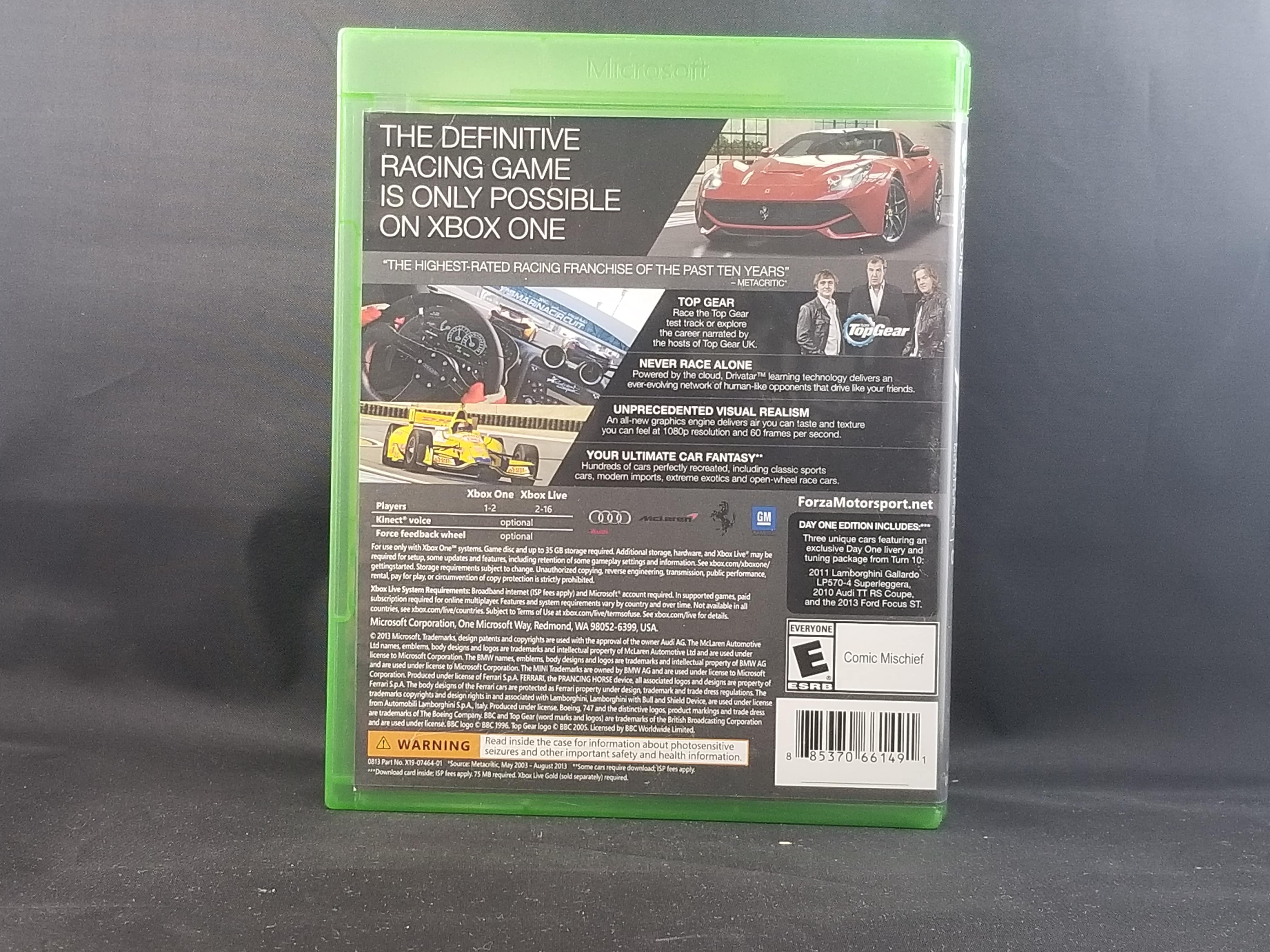 Forza Motorsport 5: Day One Edition (Xbox One)
