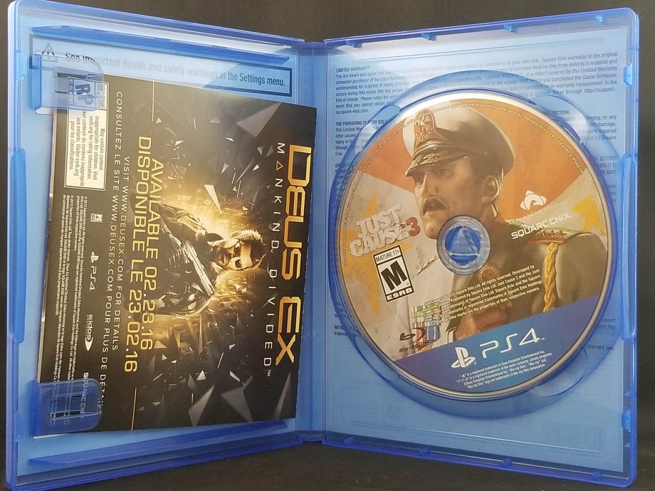 Just Cause 3 Disc