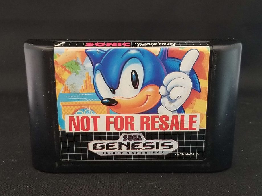 Sonic The Hedgehog Not For Resale