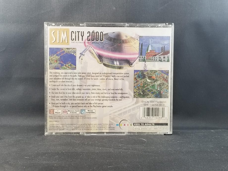 SimCity 2000 Back