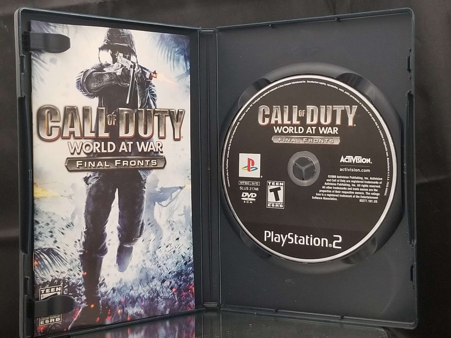 Call of Duty World at War Final Fronts Disc