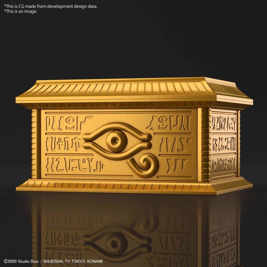 Gold Sarcophagus For Millennium Puzzle Pose 3