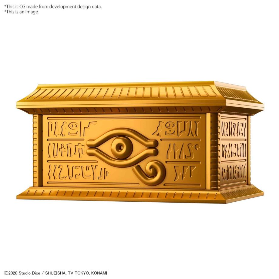 Gold Sarcophagus For Millennium Puzzle Pose 4