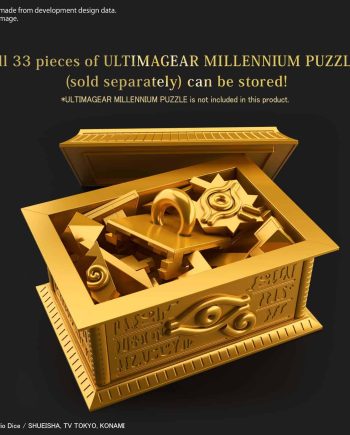 Gold Sarcophagus For Millennium Puzzle Pose 1