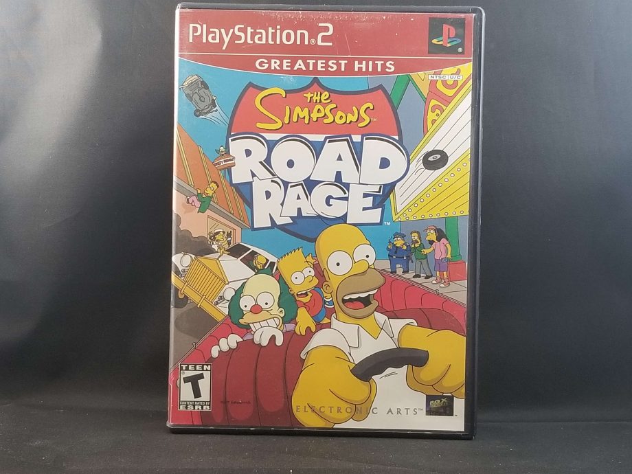 The Simpsons Road Rage Front
