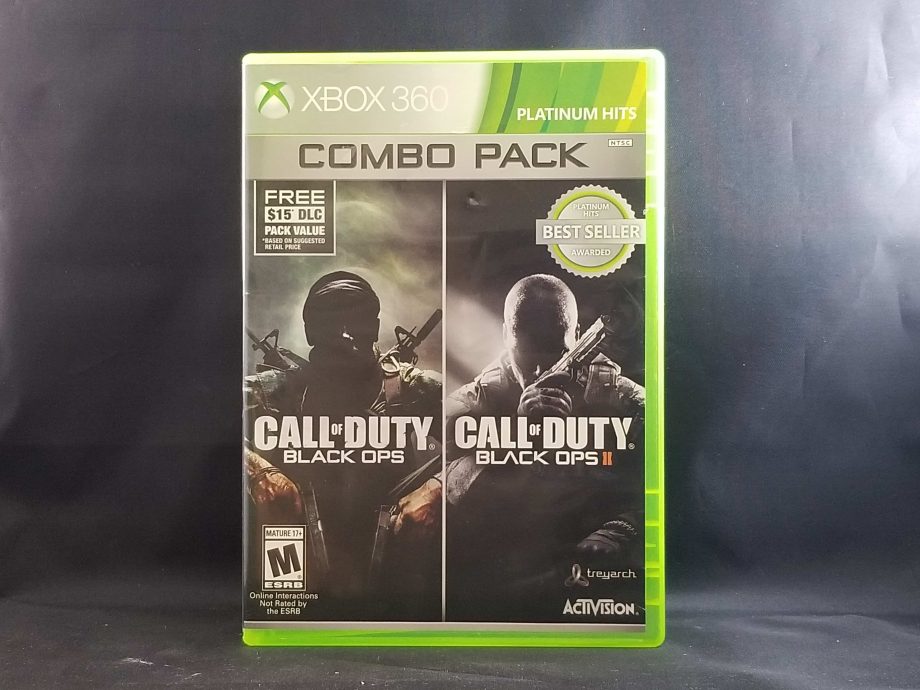 Call Of Duty Black Ops I And II Combo Pack Front