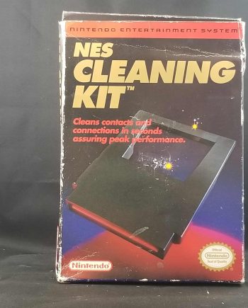 Used copy of NES Cleaning Kit for NES. Order your copy of NES Cleaning Kit today. Be sure to check out our other NES Front